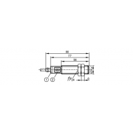 IFM Емкостной датчик kg5070