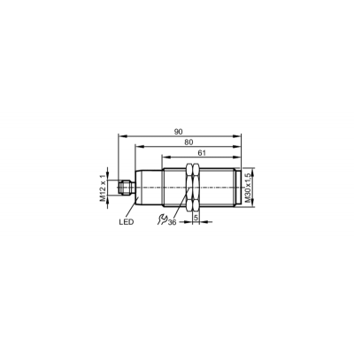 IFM Емкостной датчик ki5096 IFM Емкостной датчик ki5096