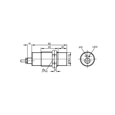 IFM Емкостной датчик namur kx5001 IFM Емкостной датчик namur kx5001