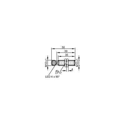 IFM Индуктивный датчик if6125 IFM Индуктивный датчик if6125