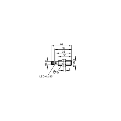 IFM Индуктивный датчик ifs210 IFM Индуктивный датчик ifs210