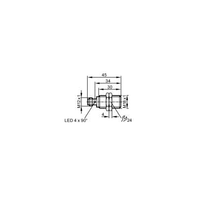 IFM Индуктивный датчик igc207 IFM Индуктивный датчик igc207