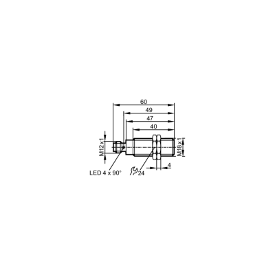 IFM Индуктивный датчик igc230 IFM Индуктивный датчик igc230