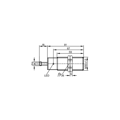 IFM Индуктивный датчик ii5309 IFM Индуктивный датчик ii5309