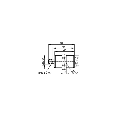 IFM Индуктивный датчик ii5851 IFM Индуктивный датчик ii5851