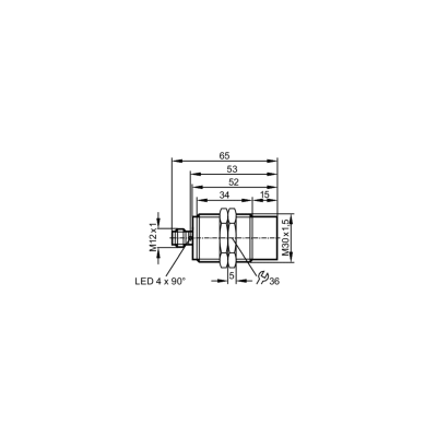 IFM Индуктивный аналоговый датчик с io-link ii6913 IFM Индуктивный аналоговый датчик с io-link ii6913