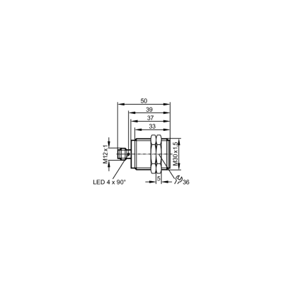 IFM Индуктивный датчик iit205 IFM Индуктивный датчик iit205