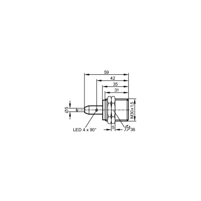 IFM Индуктивный датчик iit206 IFM Индуктивный датчик iit206