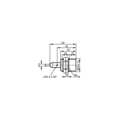 IFM Индуктивный датчик iit207 IFM Индуктивный датчик iit207