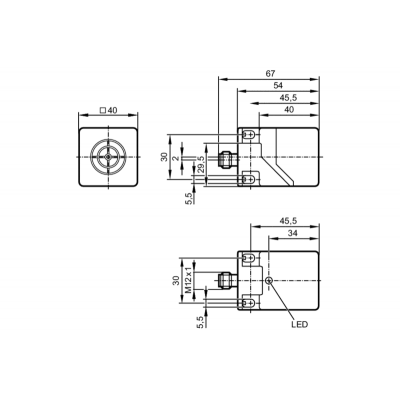 IFM Индуктивный датчик im513a IFM Индуктивный датчик im513a