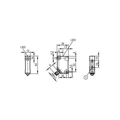 IFM Индуктивный датчик in5212 IFM Индуктивный датчик in5212