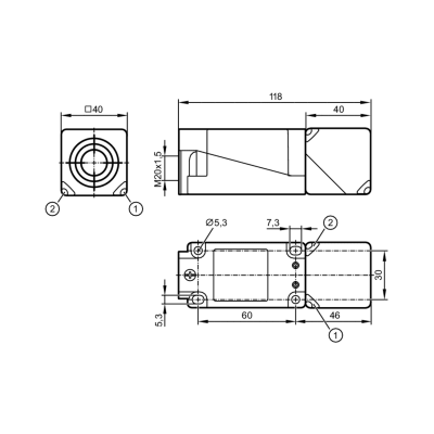IFM Индуктивный датчик iv5058 IFM Индуктивный датчик iv5058