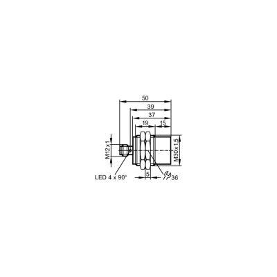 IFM Индуктивный датчик namur ni500a IFM Индуктивный датчик namur ni500a