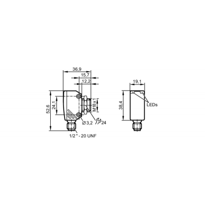 IFM Рефлекторный датчик ogp080 IFM Рефлекторный датчик ogp080
