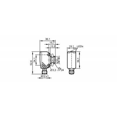 IFM Рефлекторный датчик ogp280 IFM Рефлекторный датчик ogp280