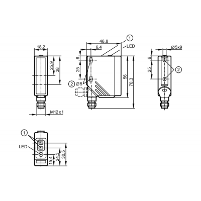 IFM Датчик цвета o5c500 IFM Датчик цвета o5c500